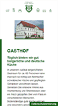Mobile Screenshot of gasthof-baeren-bopfingen.de